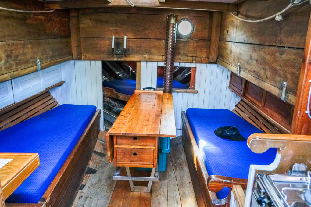 Hanne Munk unter Deck